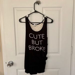Cute but Broke Tank